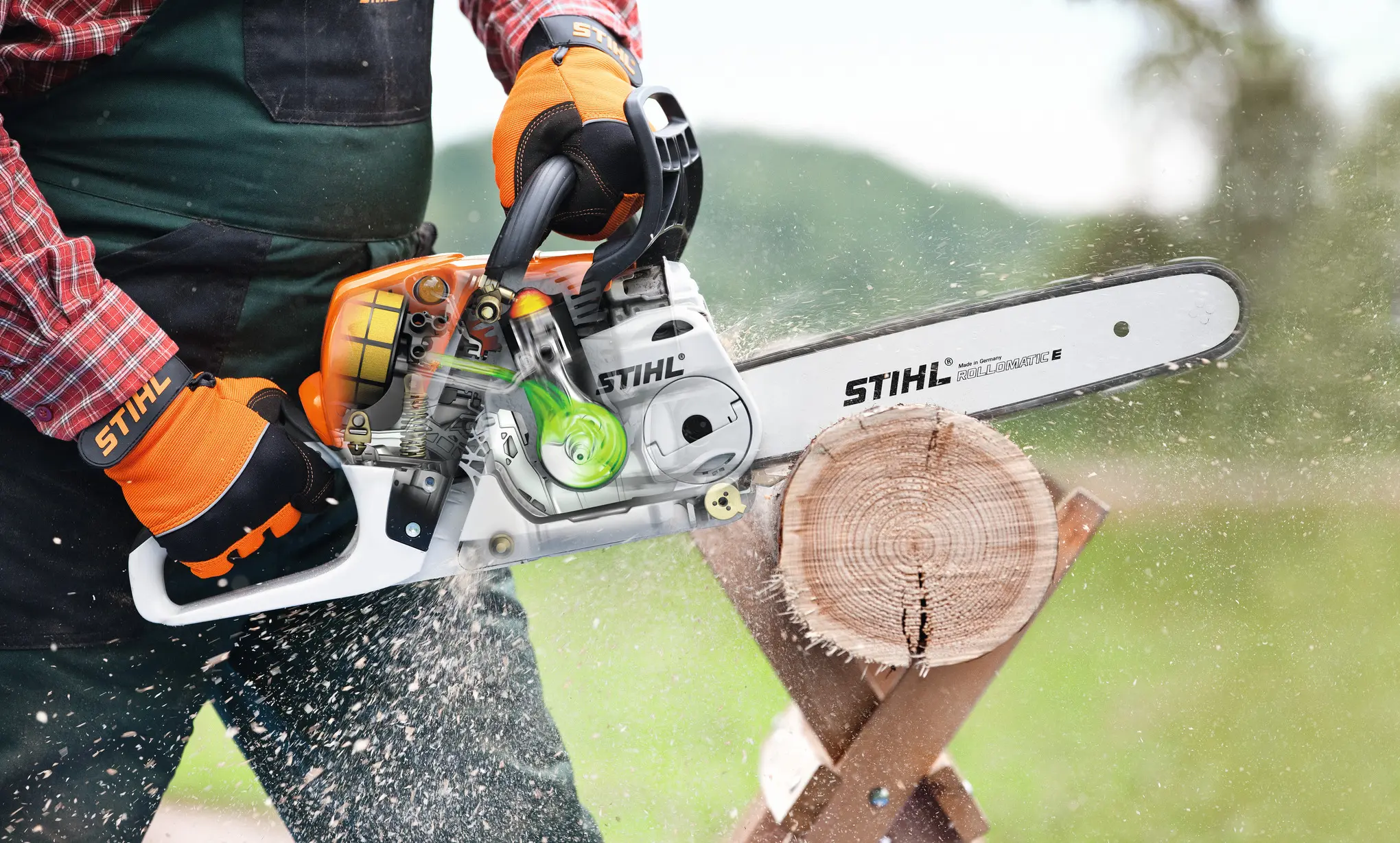 Motosega STIHL MS 231 con barra da 45 cm - immagine 3