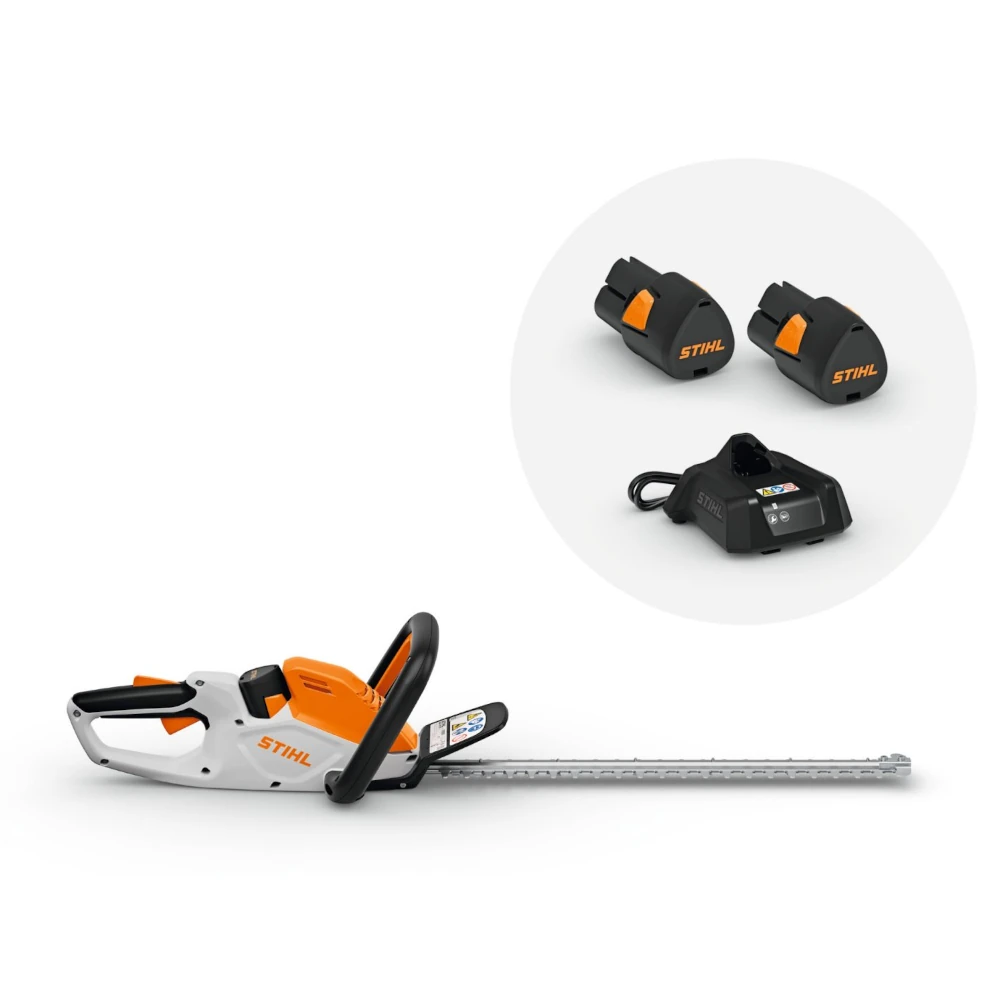 Kit Tosasiepi a Batteria STIHL HSA 40 con 2 Batterie e Caricabatteria